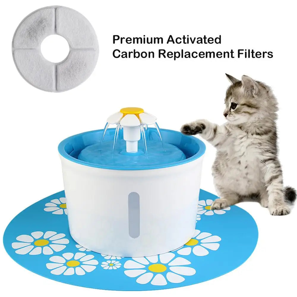 1.6L Automatic Pet Water Fountain Pet Water Dispenser Dog Cat Health Caring Fountain Water Feeder