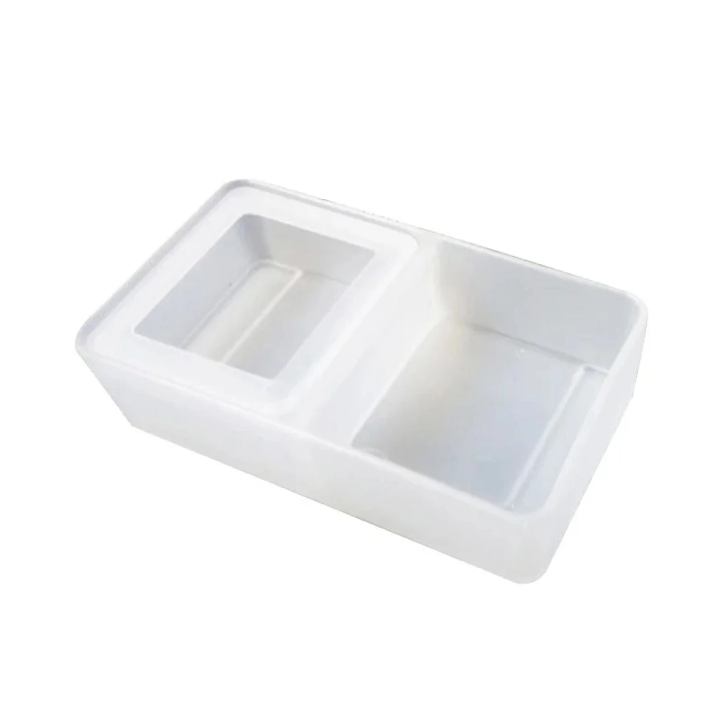 Reliable Large Sturdy Excellent Reptile Feeding Bowl Tank for Ants and Spiders with 1pc Feeders.