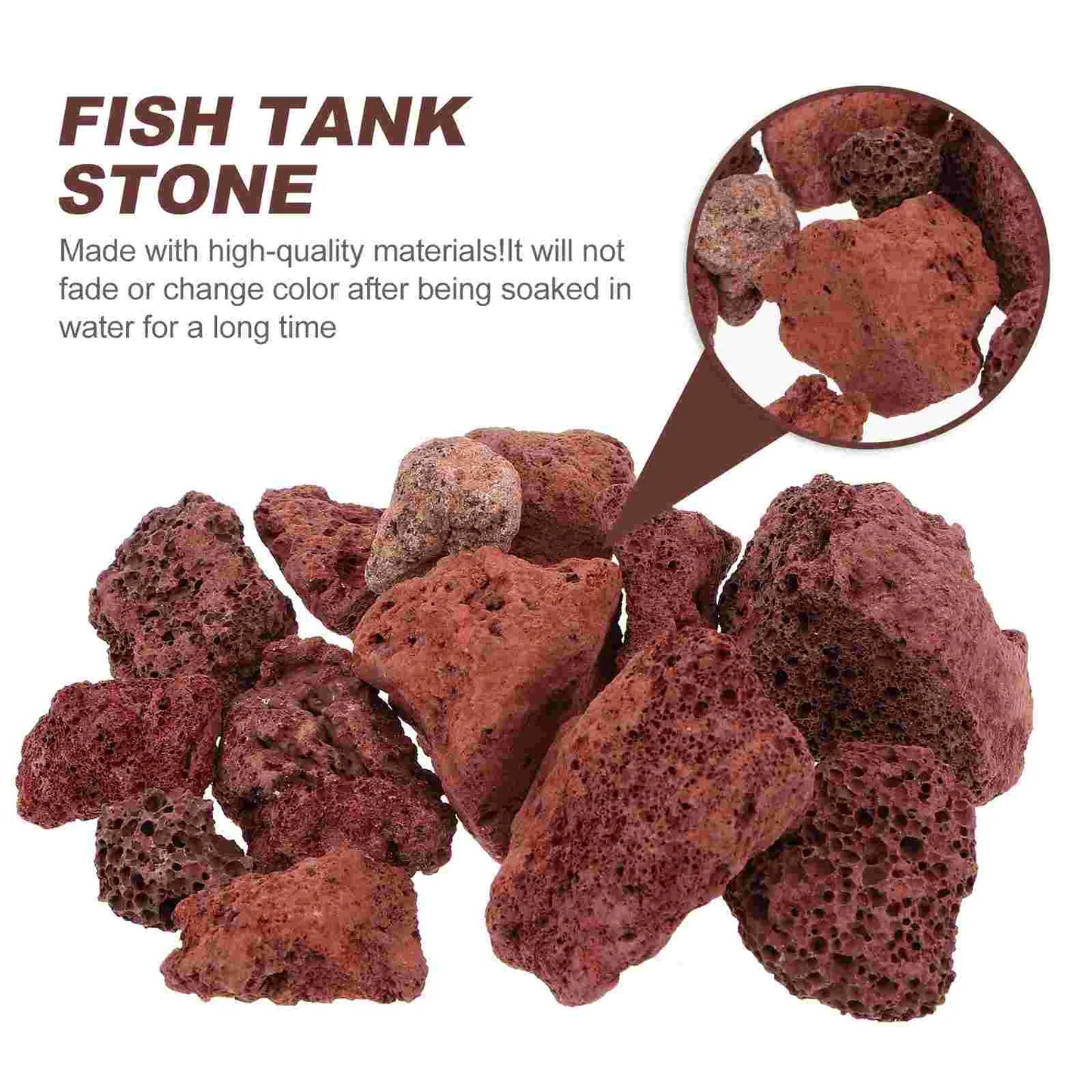 Aquarium Sand Porous Block Rock Filter Ceramic Accessories Stones Rocks Landscaping Stone