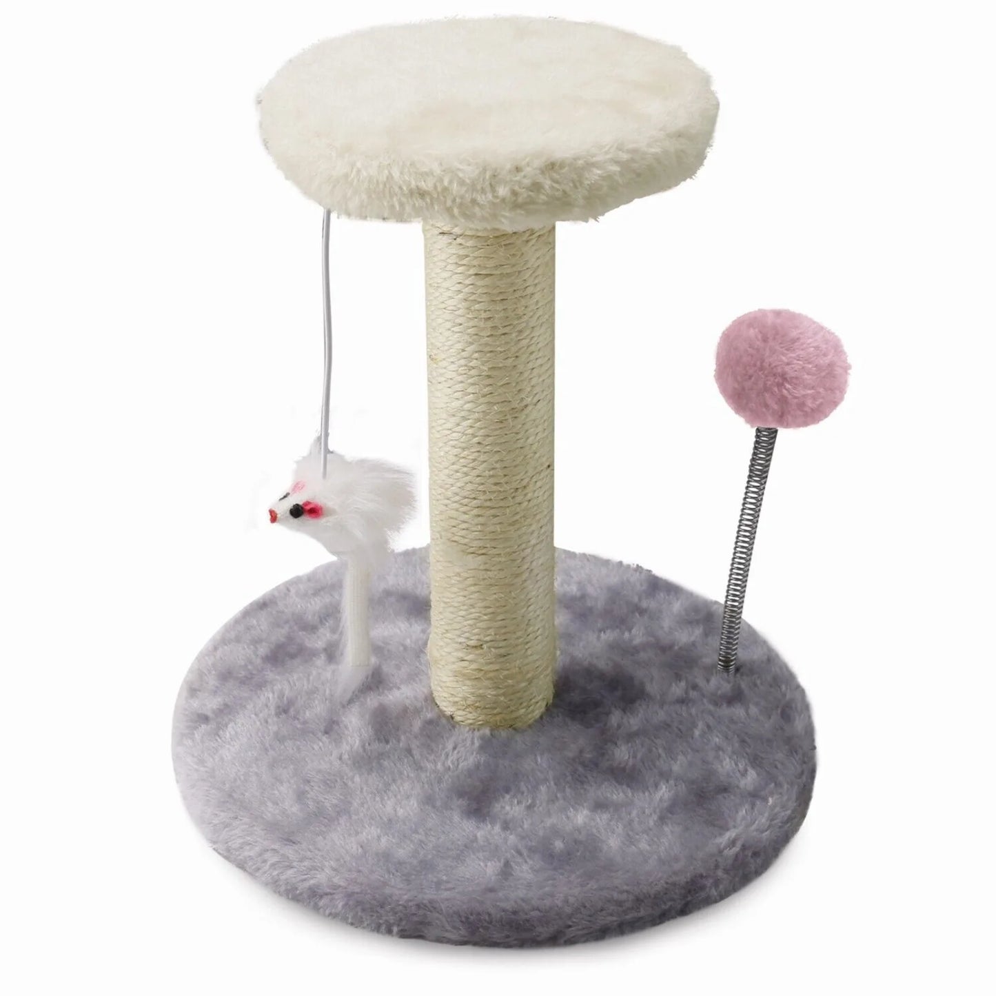 Small Cat Tree Scratching Tower Post Scratcher Furniture Rest Toy