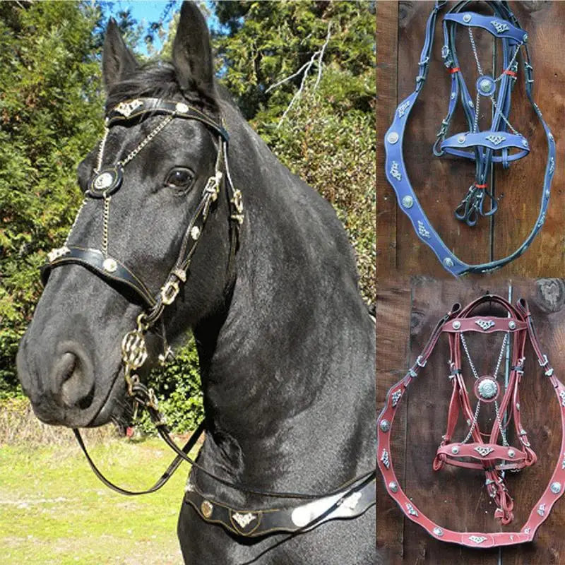 Lead Rope Strap Adjustable Equestrian Rein Racing Halters Swivel Buckle With Metal Buckle Leading Rope