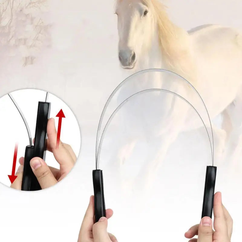 Sweat Scraper Horse Shedding Grooming Tool Deshedding Cleaning Comfortable Grip Riding Equipment