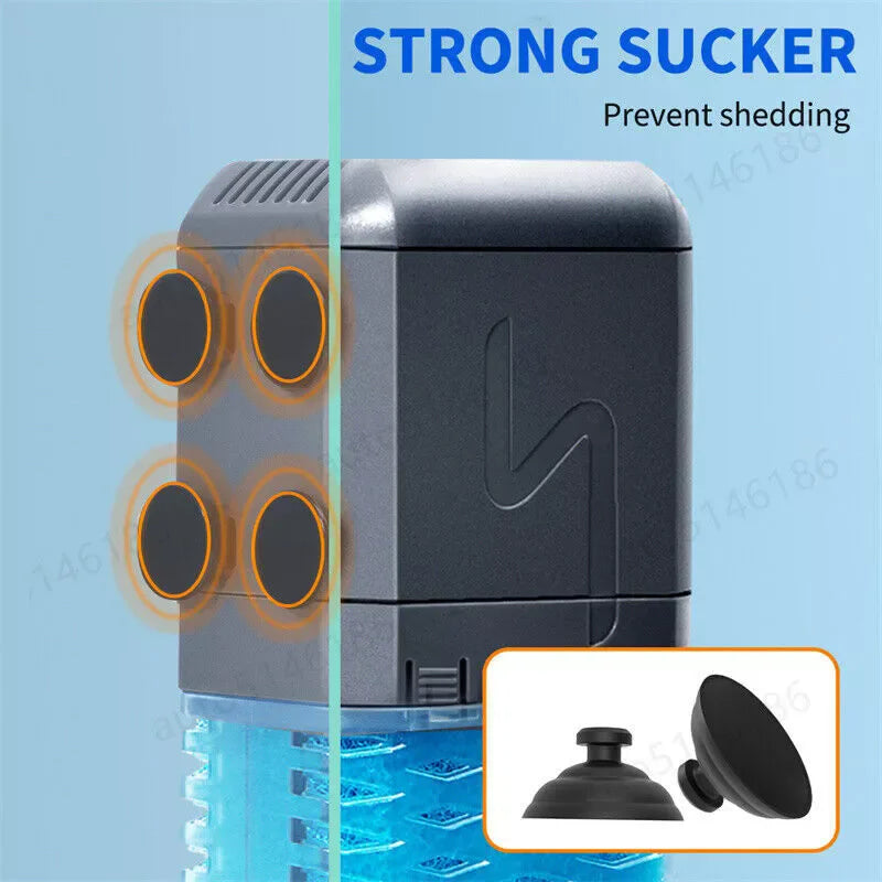 4-in-1 Internal Aquarium Fish Tank Filter Submersible Water Pump Oxygen Improve Water circulation