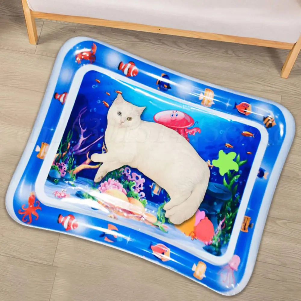 Water Sensory Play Mat Thickened Inflatable Water Mat For Cat And Dog