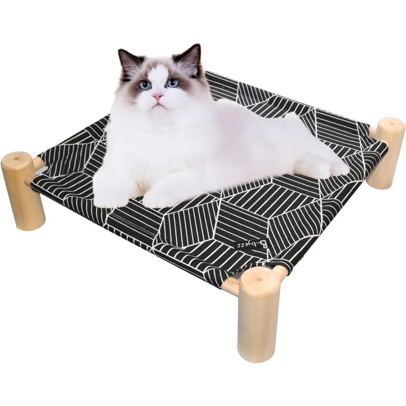 Cat Hammock Bed, Removable Portable Indoor/Outdoor Pet Tent, Suitable for Kitty, Puppy